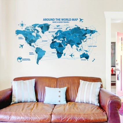 Travel Around The World - Wall Sticker