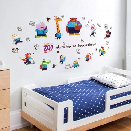 ZOO School - Wandaufkleber