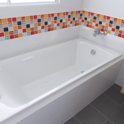 (6Kom) 3D Vintage Zidne Naljepnice...