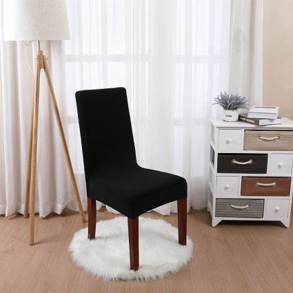 Črna - Elastična enobarvna zaščitna...